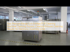 نطاق ضغط الغاز 0.4-0.6Mpa آلة تنظيف PCB تنظيف العملية التنظيف يضمن نتائج التنظيف لخطوط التجميع الإلكترونية