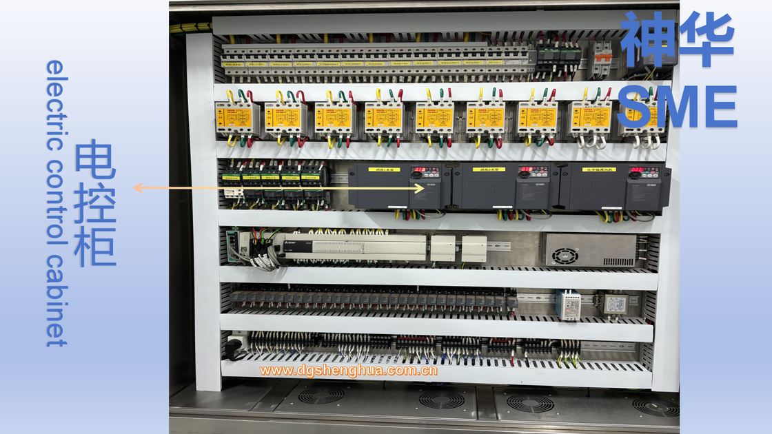 SUS304 الفولاذ المقاوم للصدأ الإطار بخاخ غسيل LED صغير و Micro LED PCB Flux مع نظام تنظيف الخط