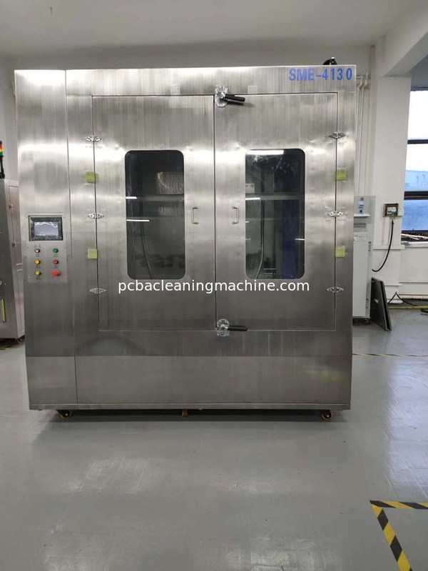 آلة تنظيف مجموعة الـ AC380V / 3p / 50 / 60Hz PCB مع سرعة ناقلة صافية 100-150cm/min