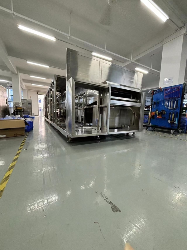 SME-8200 معدات غسل رطب أشباه الموصلات مع شبكات نقل الكيفلار لتنظيف رقائق الحجم الكبير