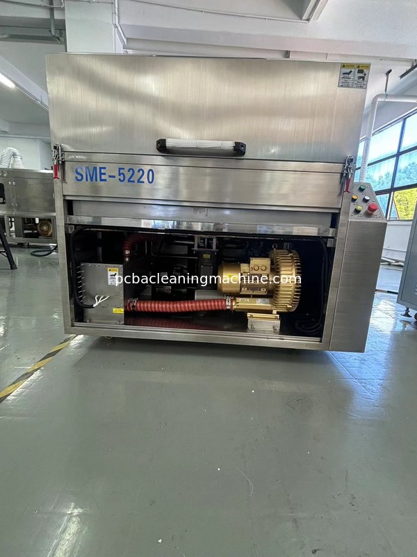 SME-5220 موجة لحام الفرن الاصطناعية البليت Alumiun البليت ، الفولاذ المقاوم للصدأ البليت تدفق آلة التنظيف المتبقية