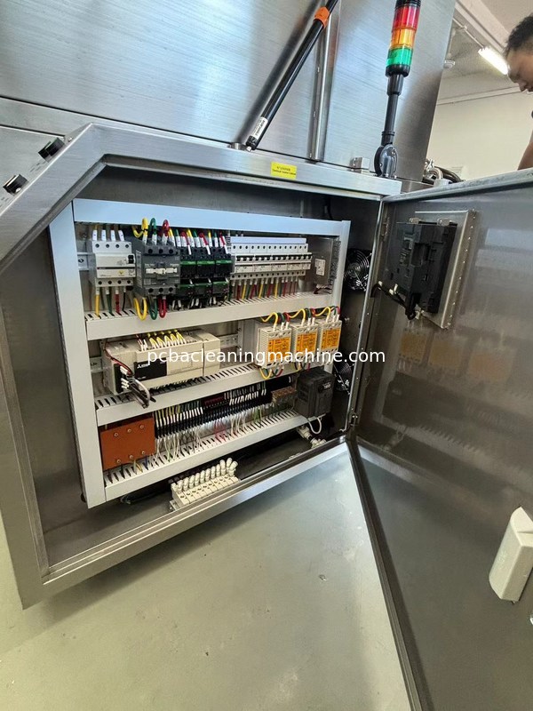 SME-5220 موجة لحام الفرن الاصطناعية البليت Alumiun البليت ، الفولاذ المقاوم للصدأ البليت تدفق آلة التنظيف المتبقية