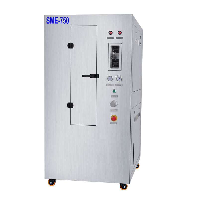 SME-750 منظف استنسل هوائي 736 * 736 مللي متر معجون لحام واستنسل الغراء الأحمر آلة تنظيف أوتوماتيكية