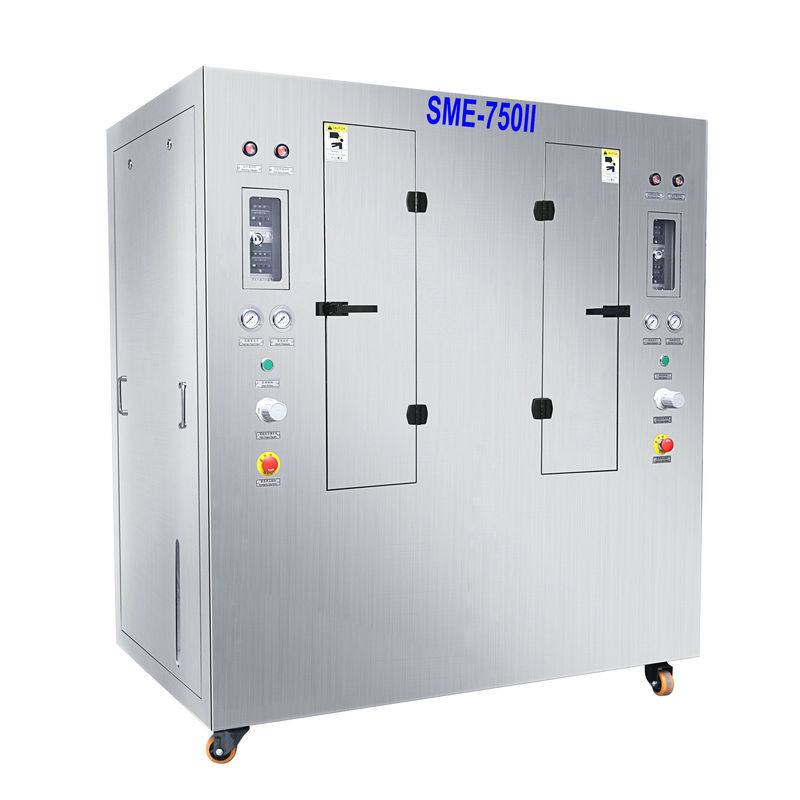 منظف ​​استنسل صغير Smt صغير Smt Sme Stencil Cleaning Machine آلي مزدوج تنظيف خزانة Stencil Cleaner