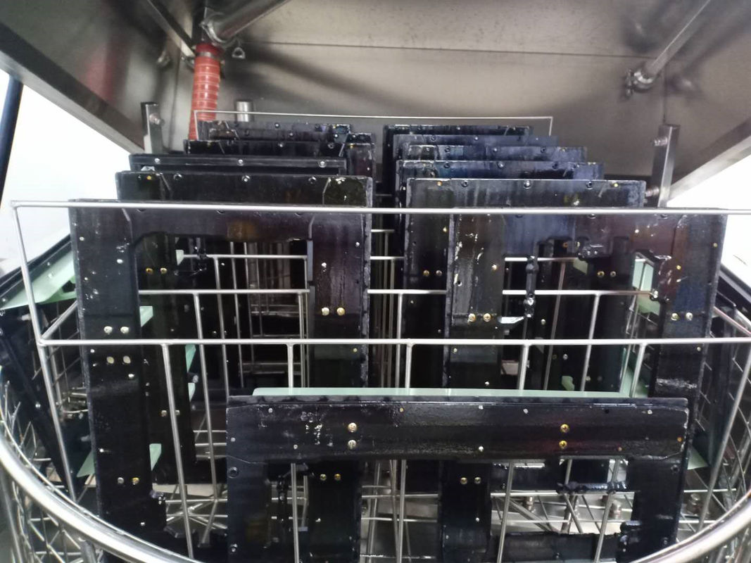 SMT Pallet Flux Spray Cleaning Machine PLC سائل غسيل بالماء شطف بالماء الساخن آلة تجفيف